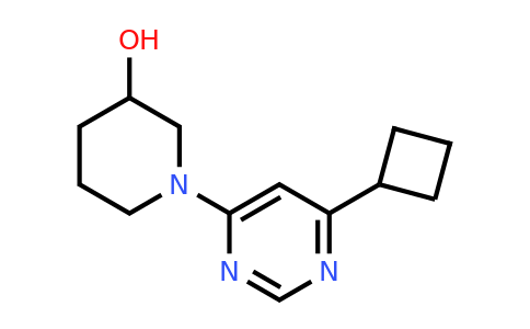 2098017-74-2 | 1-(6-Cyclobutylpyrimidin-4-yl)piperidin-3-ol