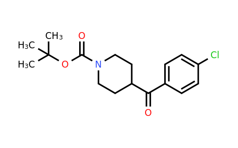 Tert-butyl 4-(4-chlorobenzoyl)piperidine-1-carboxylate