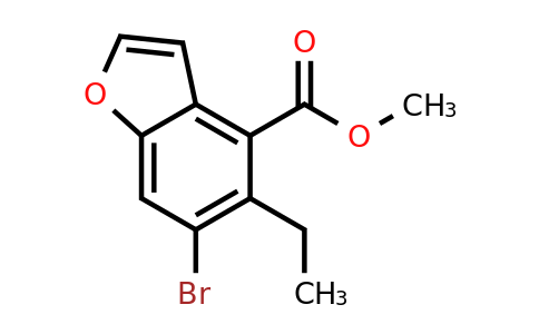 Methyl 6-bromo-5-ethylbenzofuran-4-carboxylate