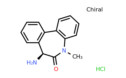 209984-55-4 | (S)-7-Amino-5-methyl-5H-dibenzo[b,d]azepin-6(7H)-one hydrochloride