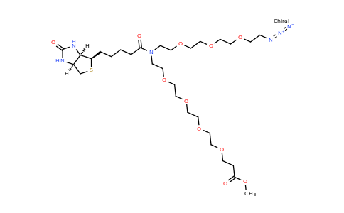 2100306-76-9 | N-(Azido-PEG3)-N-Biotin-PEG4-methyl ester