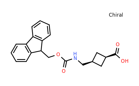 2101202-54-2 | cis-(1s,3s)-3-(((((9H-Fluoren-9-yl)methoxy)carbonyl)amino)methyl)cyclobutane-1-carboxylic acid