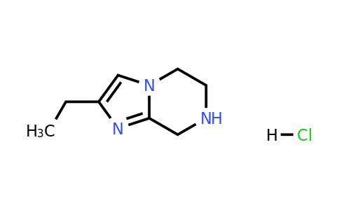 2101206-35-1 | 2-Ethyl-5,6,7,8-tetrahydroimidazo[1,2-a]pyrazine hydrochloride