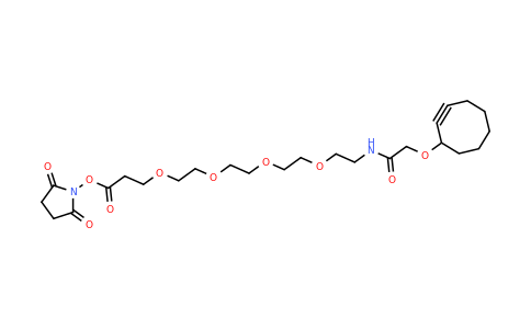 Cyclooctyne-O-amido-PEG4-NHS ester