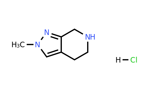 2-Methyl-4,5,6,7-tetrahydro-2H-pyrazolo[3,4-c]pyridine hydrochloride