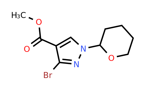 Methyl 3-bromo-1-(oxan-2-yl)-1H-pyrazole-4-carboxylate