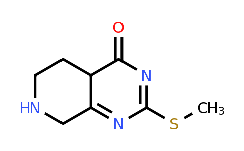 2105267-91-0 | 2-(Methylthio)-5,6,7,8-tetrahydropyrido[3,4-d]pyrimidin-4(4aH)-one