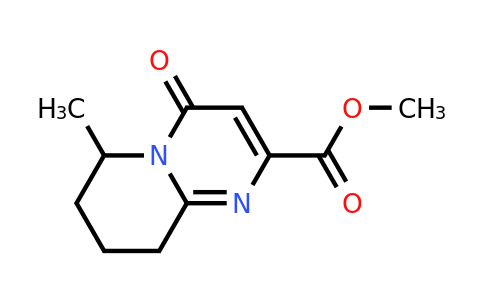 2106828-11-7 | Methyl 6-methyl-4-oxo-6,7,8,9-tetrahydro-4H-pyrido[1,2-a]pyrimidine-2-carboxylate