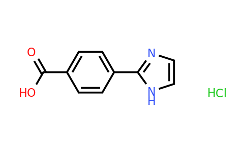 210962-27-9 | 4-(1H-Imidazol-2-yl)benzoic acid hydrochloride