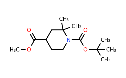 2113627-49-7 | O1-tert-butyl O4-methyl 2,2-dimethylpiperidine-1,4-dicarboxylate