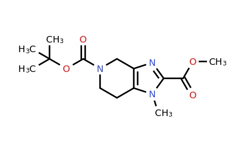 2116240-24-3 | 5-(tert-Butyl) 2-methyl 1-methyl-1,4,6,7-tetrahydro-5H-imidazo[4,5-c]pyridine-2,5-dicarboxylate