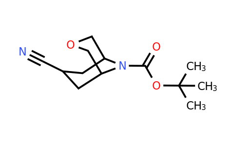 2116891-43-9 | tert-butyl 7-cyano-3-oxa-9-azabicyclo[3.3.1]nonane-9-carboxylate
