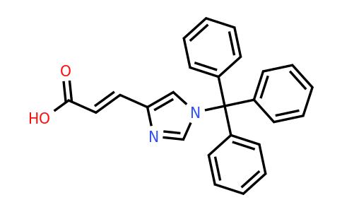 212004-37-0 | 3-(1-Trityl-1h-imidazol-4-yl)acrylic acid