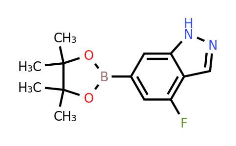 2121511-94-0 | (4-Fluoro-1H-indazol-6-yl)boronic acid pinacol ester