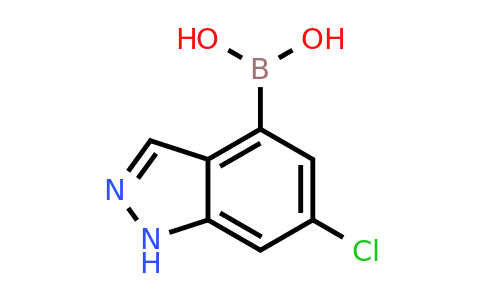 2121512-04-5 | 6-Chloro-1H-indazole-4-boronic acid