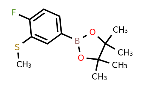 4-Fluoro-3-(methylthio)phenylboronic acid pinacol ester