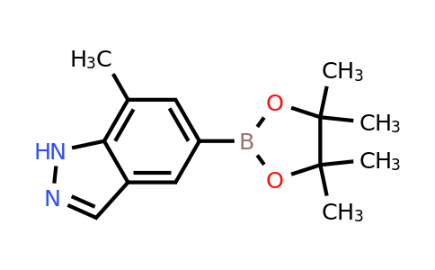 2121513-33-3 | 7-Methyl-5-(4,4,5,5-tetramethyl-1,3,2-dioxaborolan-2-yl)-1H-indazole