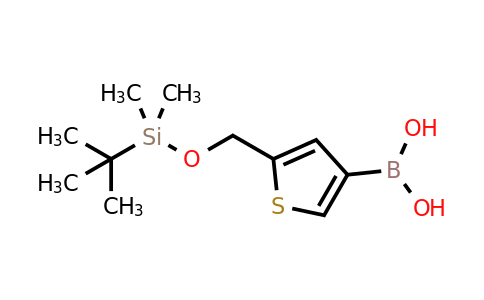 2122282-85-1 | 5-(t-Butyldimethylsilyloxymethyl)thiophen-3-boronic acid