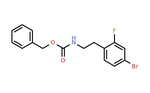 2123445-55-4 | Benzyl 4-bromo-2-fluorophenethylcarbamate