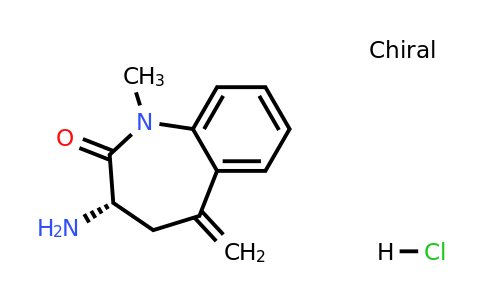 2124261-96-5 | (S)-3-Amino-1-methyl-5-methylene-1,3,4,5-tetrahydro-2H-benzo[b]azepin-2-one hydrochloride