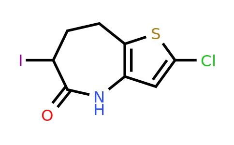 2124270-41-1 | 2-Chloro-6-iodo-7,8-dihydro-4H-thieno[3,2-b]azepin-5(6H)-one