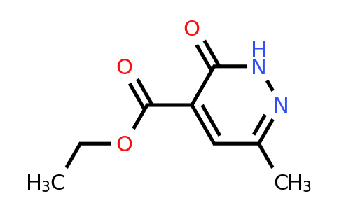 2125-90-8 | Ethyl 6-methyl-3-oxo-2,3-dihydropyridazine-4-carboxylate