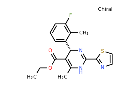 2126690-44-4 | Ethyl (S)-6-(3-fluoro-2-methylphenyl)-4-methyl-2-(thiazol-2-yl)-1,6-dihydropyrimidine-5-carboxylate