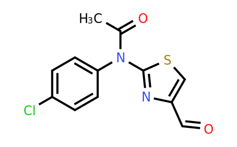 21278-72-8 | n-(4-Chlorophenyl)-n-(4-formyl-1,3-thiazol-2-yl)acetamide