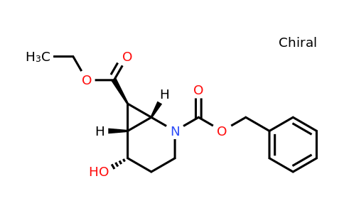 2134190-95-5 | O2-benzyl O7-ethyl rel-(1R,5S,6R,7R)-5-hydroxy-2-azabicyclo[4.1.0]heptane-2,7-dicarboxylate