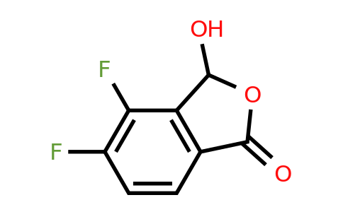 2136287-63-1 | 4,5-Difluoro-3-hydroxyisobenzofuran-1(3H)-one