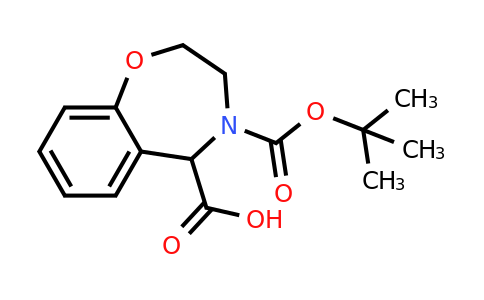 2137442-90-9 | 4-(tert-Butoxycarbonyl)-2,3,4,5-tetrahydrobenzo[f][1,4]oxazepine-5-carboxylic acid