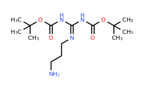 214151-16-3 | Carbamic acid, N,N′-[(3-aminopropyl)carbonimidoyl]bis-, C,C′-bis(1,1-dimethylethyl) ester