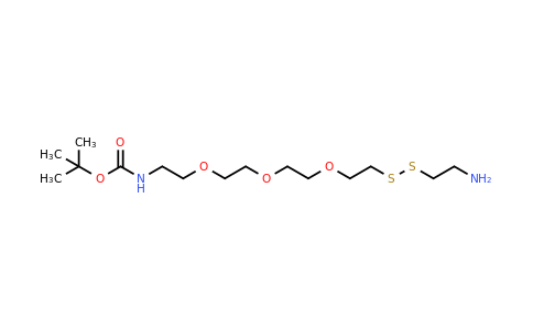 2144777-87-5 | Amino-ethyl-SS-PEG3-NHBoc