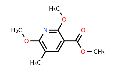 2145093-94-1 | Methyl 2,6-dimethoxy-5-methylpyridine-3-carboxylate