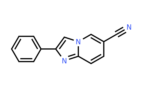 214958-29-9 | 2-Phenylimidazo[1,2-a]pyridine-6-carbonitrile