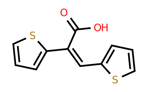 21497-30-3 | 2,3-Bis(thiophen-2-yl)prop-2-enoic acid