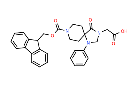 215190-27-5 | Fmoc-3-carboxymethyl-1-phenyl-1,3,8-triazaspiro[4.5]decan-4-one