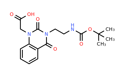 215190-30-0 | Boc-3-(2-aminoethyl)-1-carboxymethylquinazoline-2,4-dione