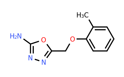 5-((O-tolyloxy)methyl)-1,3,4-oxadiazol-2-amine