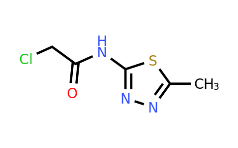 21521-87-9 | 2-Chloro-N-(5-methyl-1,3,4-thiadiazol-2-yl)acetamide