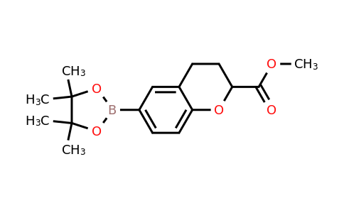 2152654-65-2 | Methyl 6-(4,4,5,5-tetramethyl-1,3,2-dioxaborolan-2-yl)chromane-2-carboxylate