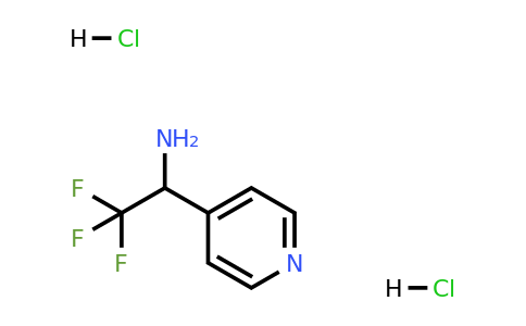 2153472-94-5 | 2,2,2-Trifluoro-1-(pyridin-4-yl)ethanamine dihydrochloride