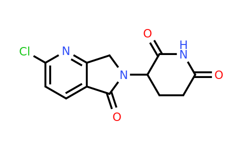 2154343-24-3 | 3-(2-Chloro-5-oxo-5H-pyrrolo[3,4-b]pyridin-6(7H)-yl)piperidine-2,6-dione