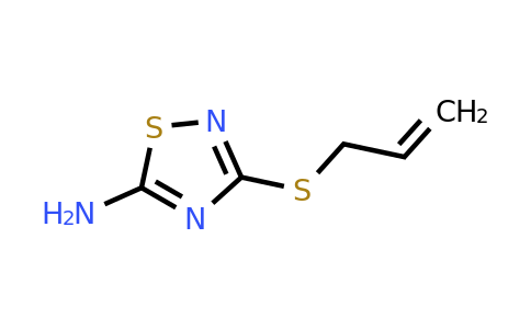 215593-28-5 | 3-(Allylthio)-1,2,4-thiadiazol-5-amine