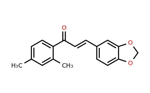 215778-51-1 | (2E)-3-(2H-1,3-Benzodioxol-5-yl)-1-(2,4-dimethylphenyl)prop-2-en-1-one