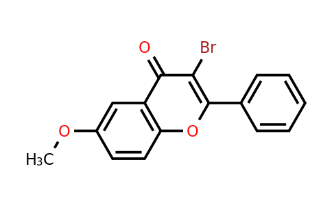 215999-39-6 | 3-Bromo-6-methoxy-2-phenyl-4H-chromen-4-one
