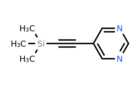 216309-28-3 | 5-((Trimethylsilyl)ethynyl)pyrimidine