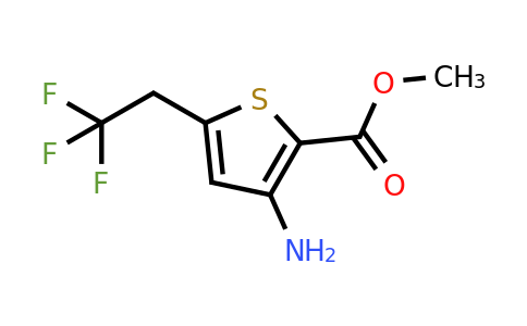 2163771-85-3 | Methyl 3-amino-5-(2,2,2-trifluoroethyl)thiophene-2-carboxylate