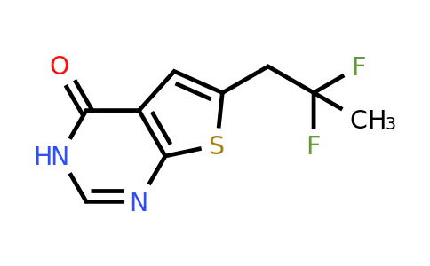 2163772-41-4 | 6-(2,2-Difluoropropyl)thieno[2,3-d]pyrimidin-4(3H)-one