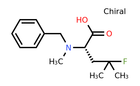 2165598-22-9 | (S)-2-(benzyl(methyl)amino)-4-fluoro-4-methylpentanoic acid